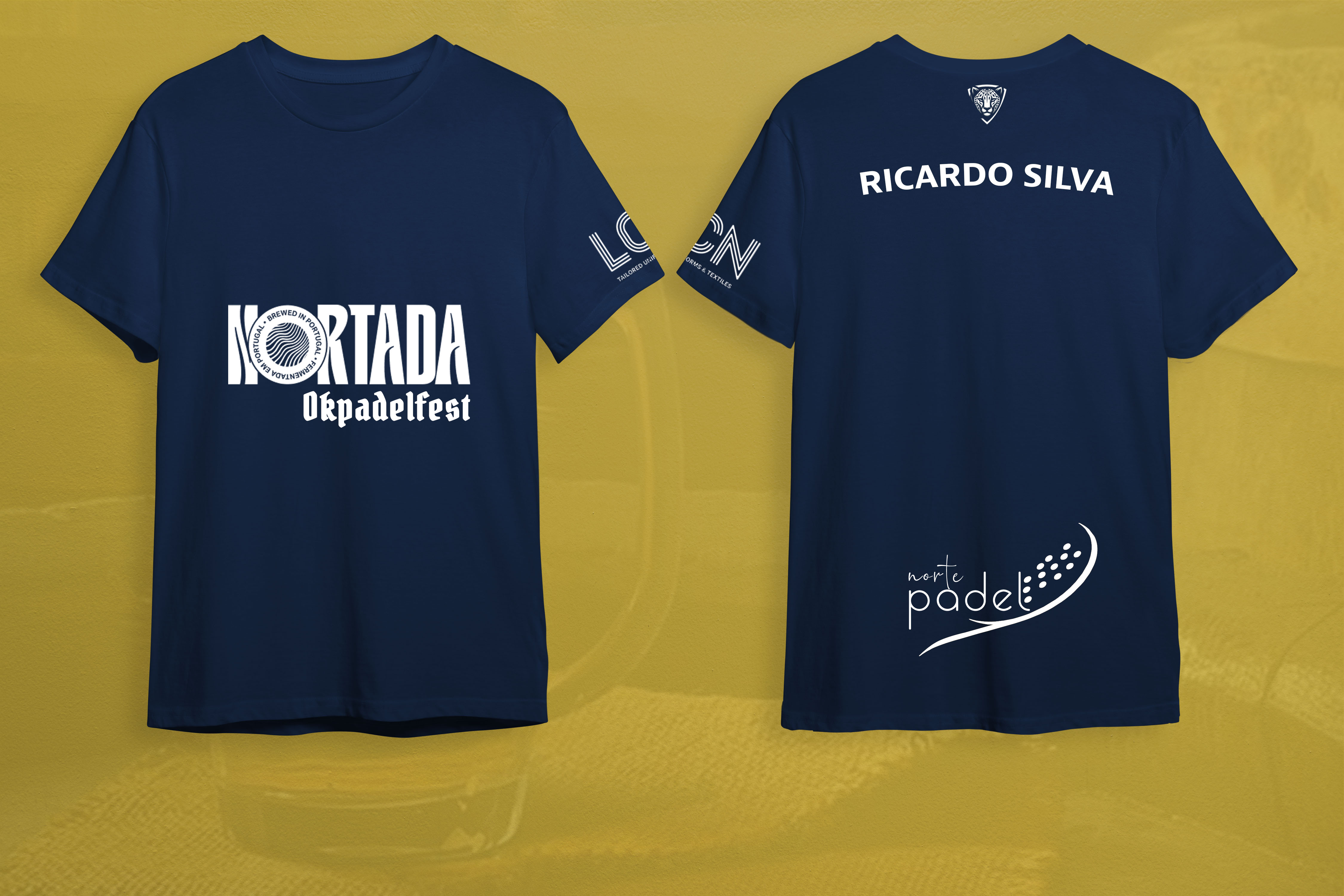 t-shirt nortada okpadelfest norte padel hipe